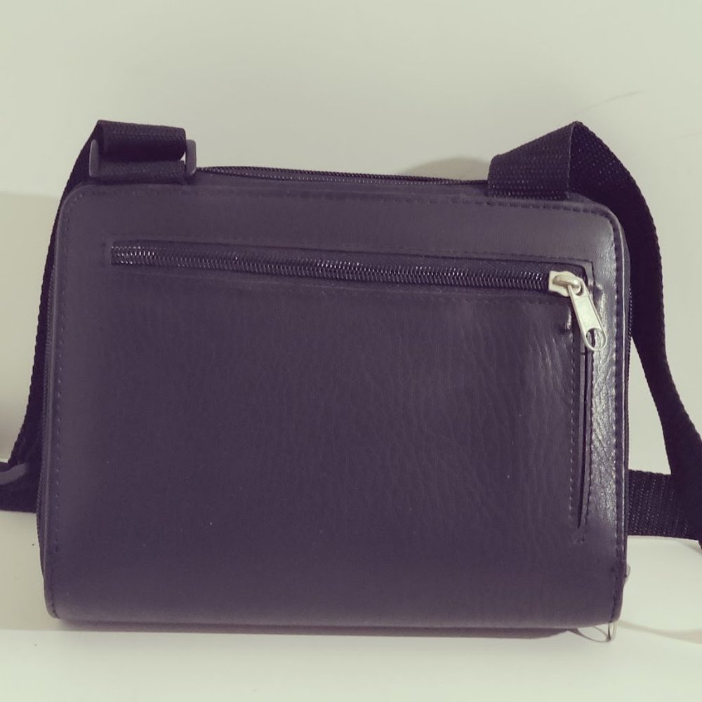 Multi Purpose Leather Case with Adjustable Shoulder Straps - Picture 2 of 16
